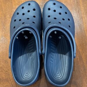 CROCS Men's or Women’s Dark Blue Slip-On Sandals